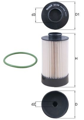 Knecht kraftstofffilter - knecht,