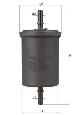 Knecht kraftstofffilter - kraftstofffilter, kl