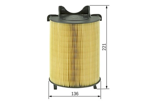Bosch luftfilter 987 - luftfilter, 405