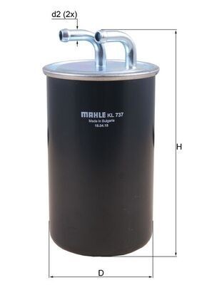 Knecht kraftstofffilter 737 - knecht, kl