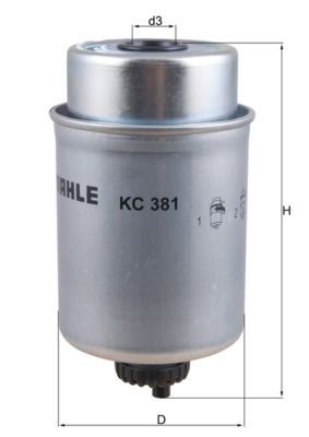 Knecht kraftstofffilter 381 - knecht,