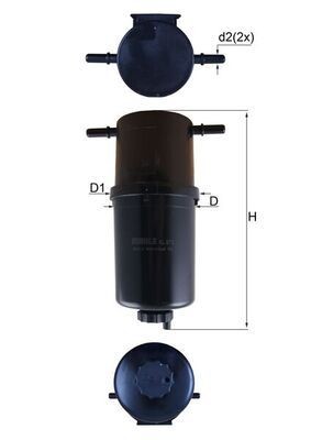Knecht kraftstofffilter 873 - kraftstofffilter,
