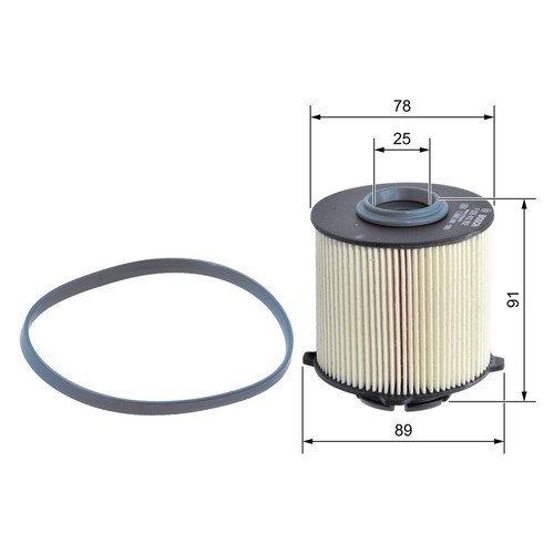 Kraftstofffilter bosch 026 - bosch,