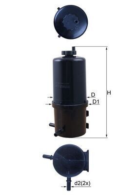 Knecht kraftstofffilter 787 - kl,