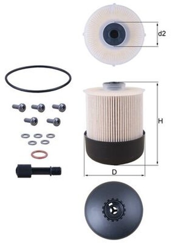 Knecht kraftstofffilter - knecht, kx