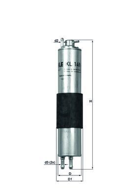 Knecht kraftstofffilter 149 - knecht,