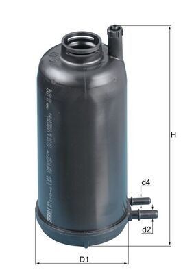 Knecht kraftstofffilter - kraftstofffilter, kl