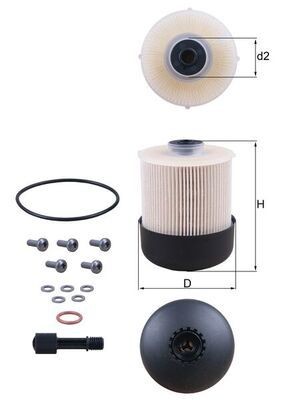 Knecht kraftstofffilter - knecht, kx